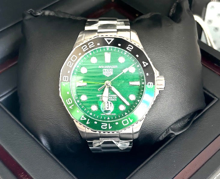 TAG Heuer Aquaracer Preto – Automático – Aço Inox – Vidro Safira – 43mm | Premium AAA+