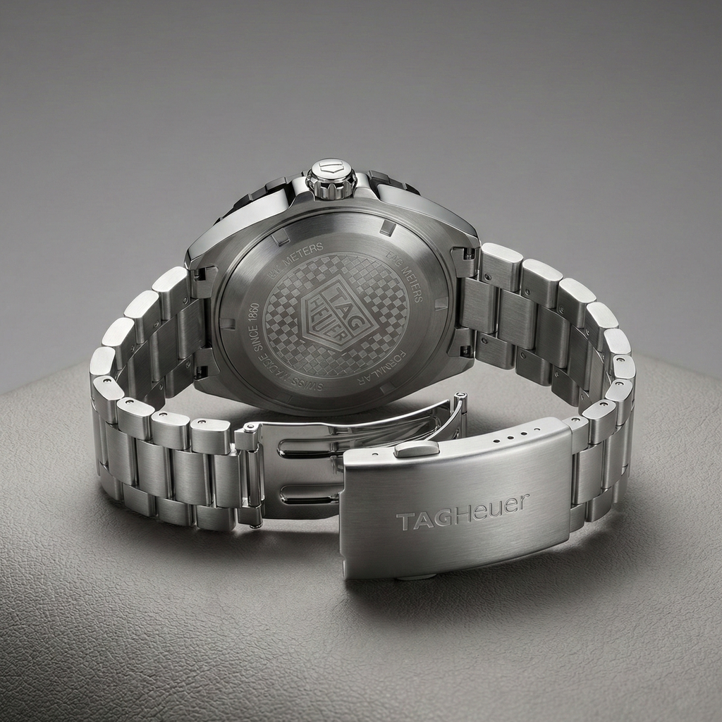 TAG Heuer Solargraph – Automático – Aço Inox – Vidro Safira – 38mm | Premium AAA+