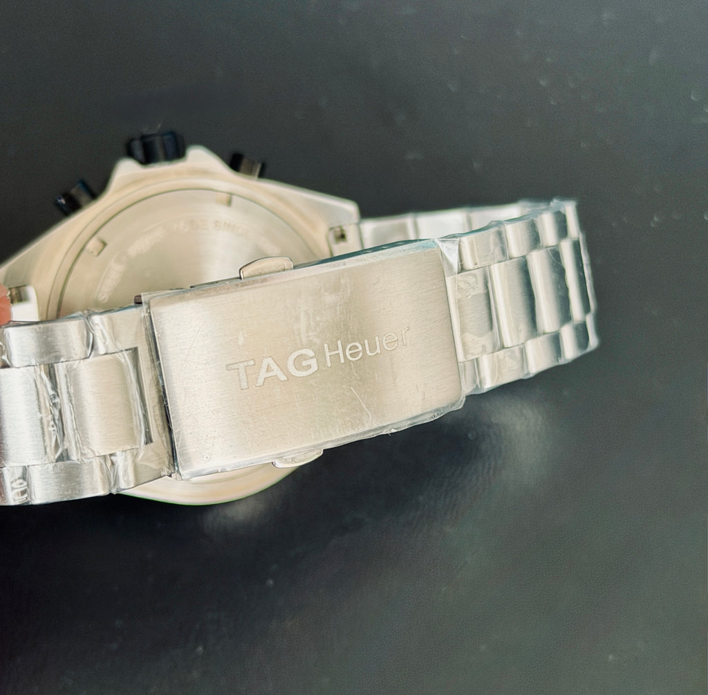 TAG Heuer Formula 1 – Cronógrafo Funcional – 43mm - Vidro Safira - Quartzo - Aço 904l