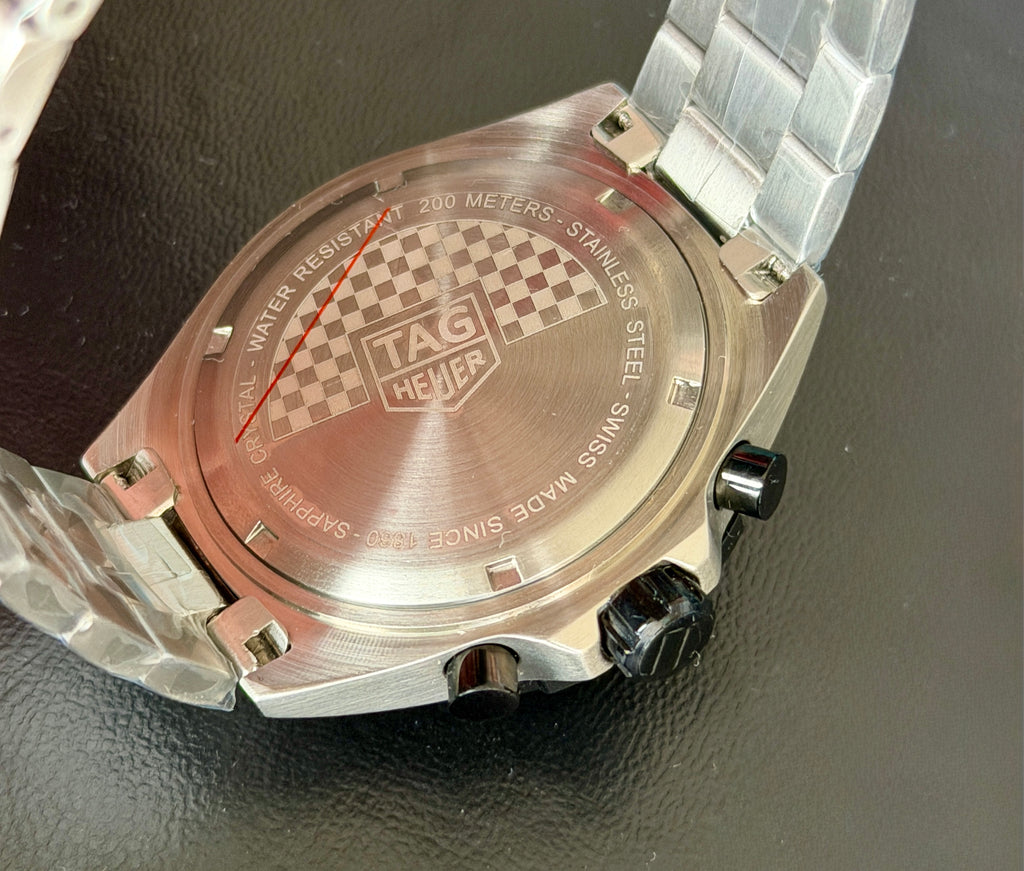 TAG Heuer Formula 1 – Cronógrafo Funcional – 43mm - Vidro Safira - Quartzo - Aço 904l