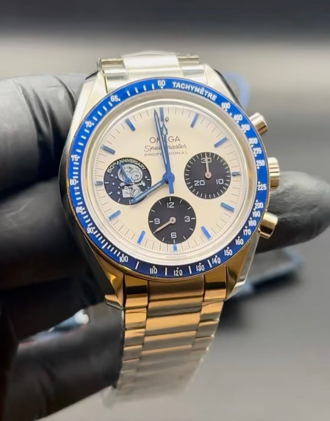 OMEGA Snoopy #50 Anniversary - Linha Super - ETA - Foguete se Move