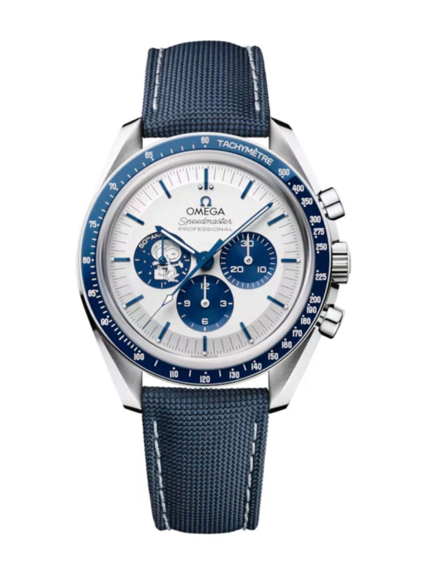 OMEGA Snoopy #50 Anniversary - Linha Super - ETA - Foguete se Move