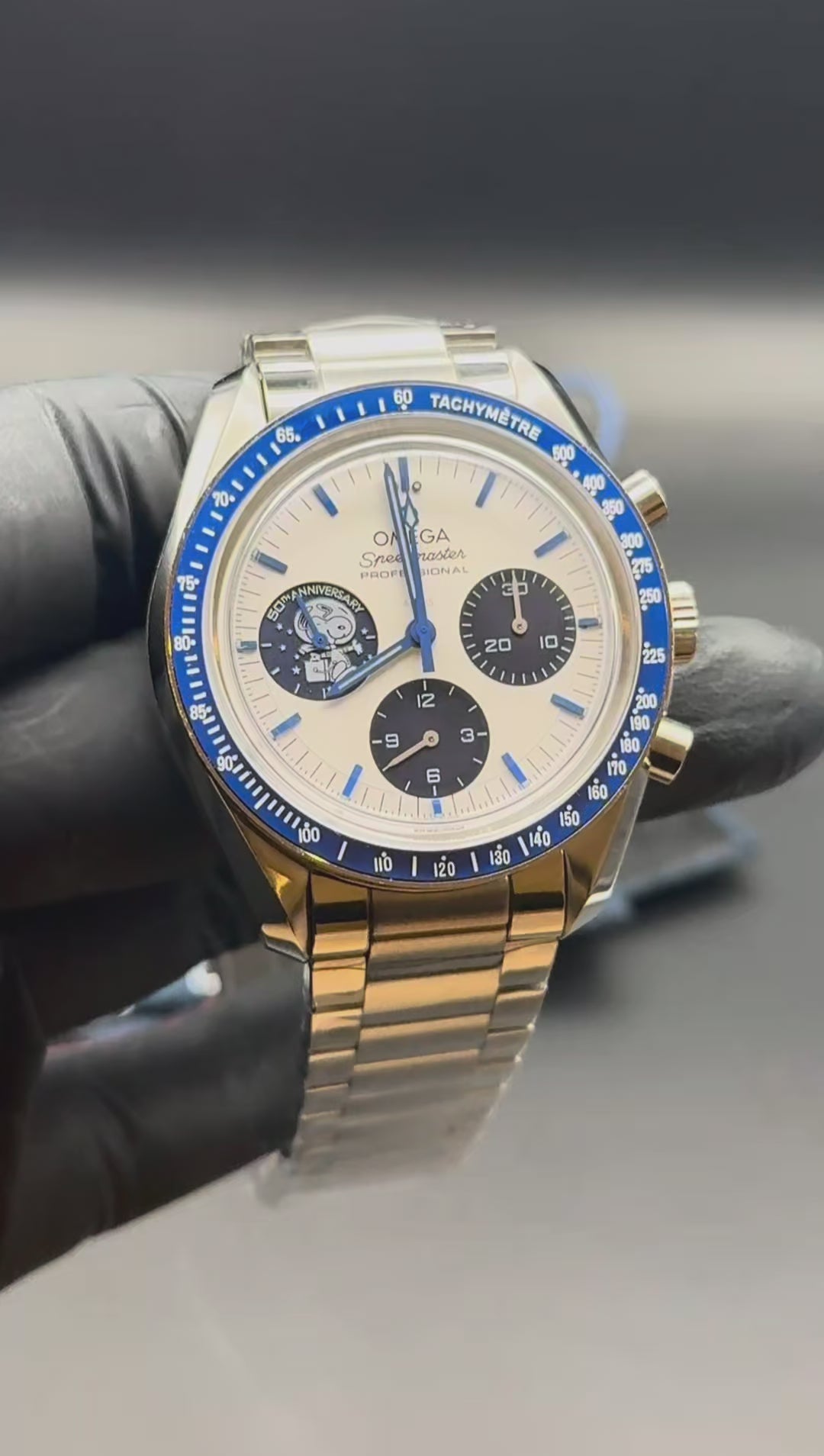 OMEGA Snoopy #50 Anniversary - Linha Super - ETA - Foguete se Move