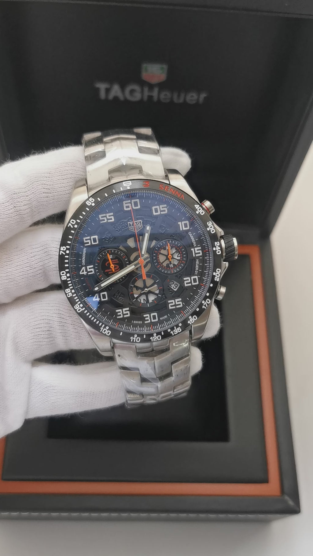 Relógio TAG Heuer Carrera Calibre 01 INDY 500 | 46M | Edição Especial | Linha Premium A+++